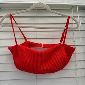 Hollister Red Bikini Top